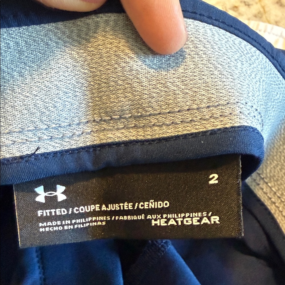 3 Pair of Under Armour Women's Athletic Shorts - Navy, White, and Black - Picture 2 of 9